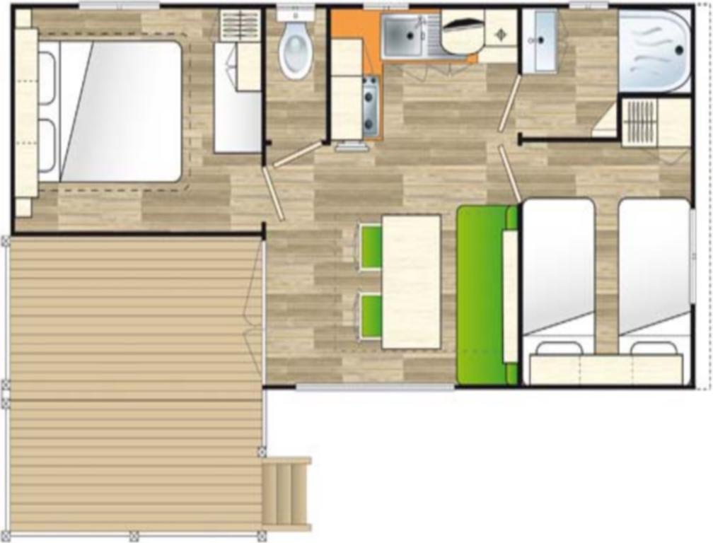 Camping Les Sables Blancs Concarneau Phòng bức ảnh